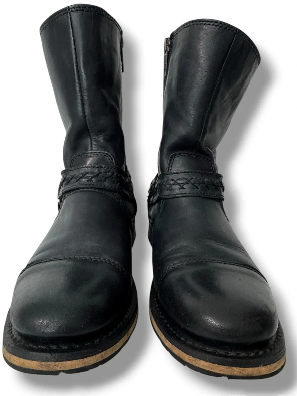 Harley-Davidson Constrictor Motorcycle Boots Men’s 8.5 Black Leather D95276